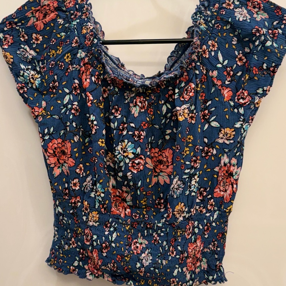 SELFIE Floral Multicolor Blouse
